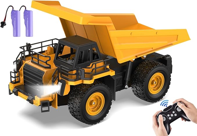 Kolegend 9‑Channel RC Dump Truck (1:18)